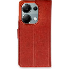 A-Luxe Xiaomi Redmi Note 13 Pro 4g Kılıf Trend S Plus Kapaklı Kılıf - Kırmızı