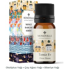 Monoville Temiz Ev Uçucu Yağ Karışımı 10 ml (Clean House Essential Oil Blend)
