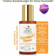 Kiperin Liposomal C Serum | Aydınlatıcı & Cilt Tonu Dengeleyici | Lipozomal C Vitamini, Maca & Meyan | 30ML