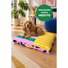 Studio RUE Kedi ve Köpek Yatağı – Çıkarılabilir ve Yıkanabilir Kılıflı (Organizer Çanta Hediyeli)