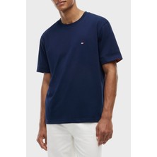 Tommy Hilfiger Pamuklu Regular Fit Bisiklet Yaka T Shirt Erkek T Shirt MW0MW43203 Dcc
