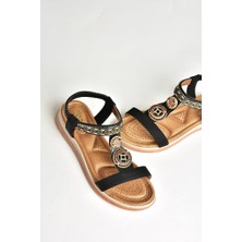 Punto 815136 Kadın Lastikli Sandalet