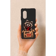 Vip Case Huawei Nova 9se Uyumlu Sevimli Rakun Desenli Silikon Kılıf