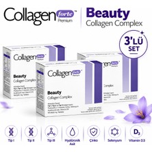 Beauty Collagen 3 × 90 Tablet, Probiyotik & Multivitamin Avantajlı Set
