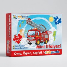 E Kids Puzzle Mini Itfaiyeci Puzzle 40 Parça 3+ Yaş