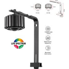 Coco 48W Askı Fanlı LED Akvaryum Aydınlatma 120X63 mm