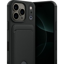 Kentex iPhone 17 Pro Max Kelvin Kartvizitli Silikon - Siyah