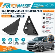 AR Otomarket Citroen Jumpy -Spacetourer Ön Çamurluk Kenar (Üçgen) Kapak Sağ 2016-2026 9808813280