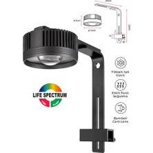 Coco 50W Askı Tip Akvaryum LED Aydınlatma 135X55 mm