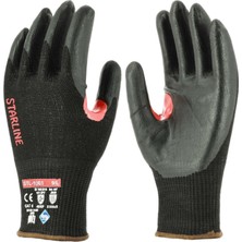 Starline STL-1061 1/2 Köpük Nitril Kaplı F Kesilme Dirençli Iş Eldiveni