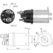 Zm 457 Marş Otomatiği 12V 42MT Buick - Gm - Chevrolet