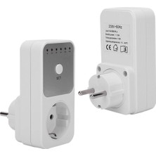 Wellhise TM04 Geri Sayım Ayarlı Zamanlayıcı Priz - 16A 3680W Dijital Zaman Ayarlı Priz