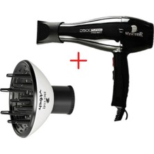 St. Morritz Profesyonel Fön Makinesi 3500 Turbo-Siyah + Beyaz
