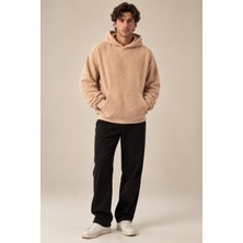Alexander Gardi Havlu Dokulu Kapüşonlu Oversize Sweatshirt