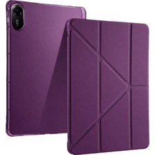 Kentex Redmi Pad 2 Kalemlikli Mars Tablet Kılıfı - Mürdüm