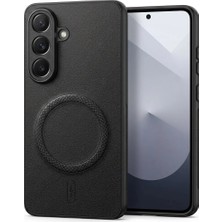 Nezih Case Samsung Galaxy A56 ile Uyumlu Kamera Korumalı Suni Deri Manyetik Şarj Özellikli Kılıf