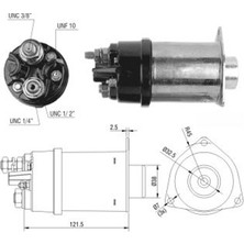 Zm 454 Marş Otomatiği 12V 37MT Case