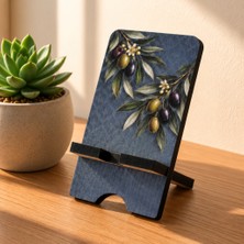 İsfahanTA Ahşap Masaüstü Telefon Tutucu Stand