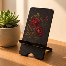 İsfahanTA Ahşap Masaüstü Telefon Tutucu Stand