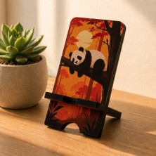 İsfahanTA Ahşap Masaüstü Telefon Tutucu Stand