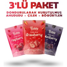 Fruwy Freeze Dried (Çilek, Böğürtlen Ahududu) 3'lü Paket