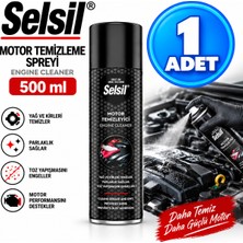 Selsil Arge Toptan Motor Temizleme Spreyi 500 ml Motor Parlatma 1 Adet