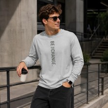 Urban Trend Store Premium Basic Uzun Kollu Tişört Baskılı %100 Pamuk