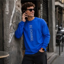 Urban Trend Store Premium Basic Uzun Kollu Tişört Baskılı %100 Pamuk