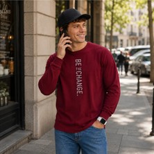Urban Trend Store Premium Basic Uzun Kollu Tişört Baskılı %100 Pamuk