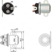 Zm 407 Marş Otomatiği 12V 38MT
