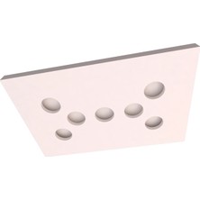 Motifpiyer Hazır Spotlu Tavan Paneli Matrix Serisi-Modern LED Uyumlu Tavan Göbeği/Rectangle