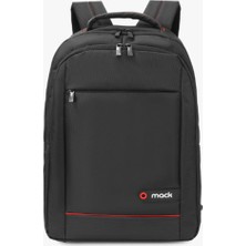 Mack MCC-006 15.6" Offıce USB Gırışlı Notebook Sırt Çantası Sıyah (Dahılı USB Şarj Portu)