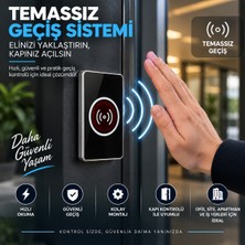 OEM Temassız Exit Buton Kızılötesi No Touch Çıkış Butonu Dış Mekan Kullanımına Uygun Geçiş Kontrol Sistemi No/nc Röle Çıkışlı