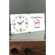 St. Morritz Ağız ve Diş Sağlığı Teknikeri Ahşap Masa Saati 001