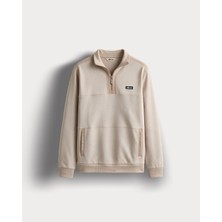 Ellesse Yarım Fermuarlı Erkek Sweatshirt 6WM1025-STN
