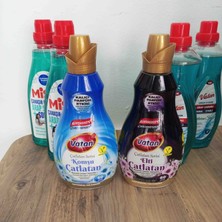 Miss Çamaşır Makinesi Deterjanı 2 Li + Vatan Çamaşır Makinesi Deterjanı Arap Sabunu Soda Etkili + Vatan Yumuşatıcı 1.440 2 Li