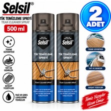 Selsil Selsıl Arge Toptan Tik (Teak) Temizleme Spreyi 500 ml 2 Adet