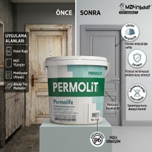Mzf Permolife Su Bazlı Amerikan Panel Kapı Boyası - Açık Gri 7047