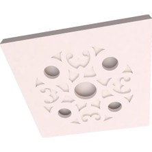Motifpiyer Hazır Spotlu Tavan Paneli Matrix Serisi-Modern LED Uyumlu Tavan Göbeği/Protect
