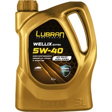 Lubran Wellıx Extra  5W-40 3 LT