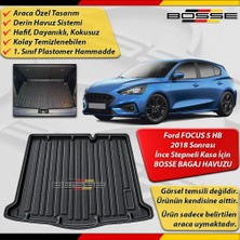 Ford Focus 5 Bagaj Havuzu HB - HATCHBACK İnce Stepneli Kasa İçin 2018 Sonrası BOSSE