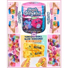 Oyuncak Sahili Magic Jelly Skins 2 Ürün Birden Sihirli Sallanır Kavanoz ve Butter Tereyağı Sukuşi Su Ekle Çalkala Işte Oyuncak Içinde Sürpriz Peluş Magıc Jelli Tomy Tarz
