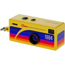 Piyatech G6 Thumb Camera Mini Kamera 1080P Hd Video Kayıtlı Retro Tasarım Taşınabilir Mini Dijital Kamera
