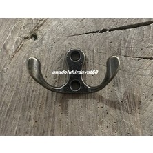 Dmr Antik Bakır Ikili Mini Askı Ince Çiftli Bardak Askı Vestiyer Takı Askısı 48*27MM 6lı