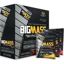 Bigjoy BIGMASS GO! GH Factors Mix 50 Servis Karbonhidrat Toz Aromalı Ürün Yetişkinler İçin