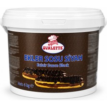 Ovalette Siyah Ekler Sosu 6 kg