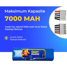 Ümit Maker Yeedi Vac Hybrid 7000 Mah 14.4V Robot Süpürge Batarya