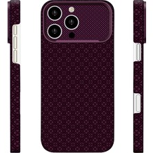 iPhone 16 Pro Max Uyumlu Kılıf M-Safe Şarj Özellikli Zore Paris Velix Sert Pc Kapak Derin Mor