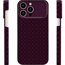 iPhone 15 Pro Uyumlu Kılıf M-Safe Şarj Özellikli Zore Paris Velix Sert Pc Kapak Derin Mor