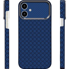 iPhone 17 Uyumlu Kılıf M-Safe Şarj Özellikli Zore Paris Velix Sert Pc Kapak Lacivert